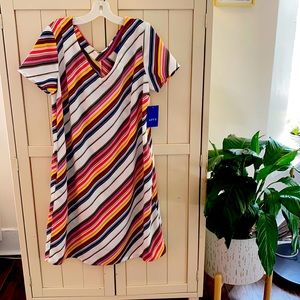 APT.9 Casual Striped Dress (S)